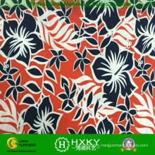 Polyester Microfiber Fabric with Flower Printing for Home Textile